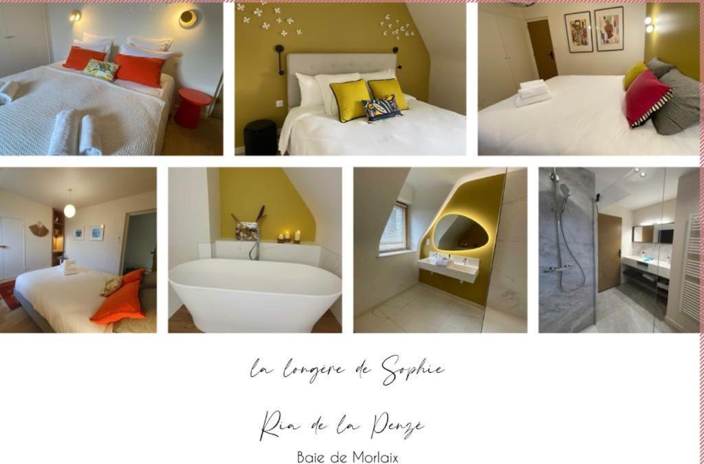 La Longere De Sophie Villa Plouenan Bagian luar foto